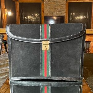 Gucci document bag/portfolio clutch